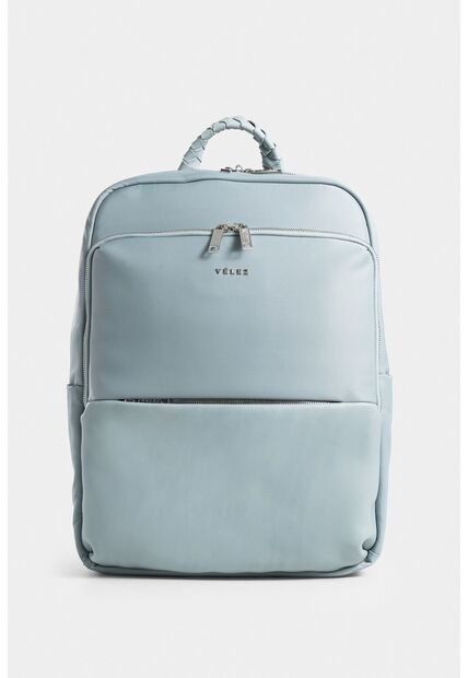 Tula Morral Ryn De Nylon Reciclado Para Mujer Manija Trenzada Tula Morral Ryn De Nylon Reciclado Para Mujer Manija Trenzada Agua Marina Vélez