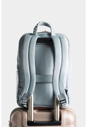 Tula Morral Ryn De Nylon Reciclado Para Mujer Manija Trenzada Tula Morral Ryn De Nylon Reciclado Para Mujer Manija Trenzada Agua Marina Vélez