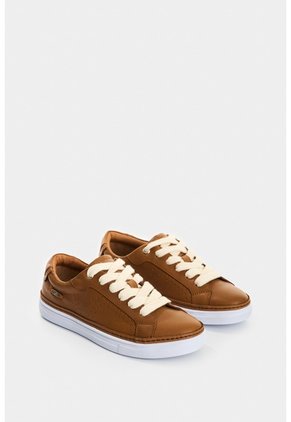 Tenis De Cuero Para Mujer Danan Tenis De Cuero Para Mujer Danan Miel 40 VÉLEZ