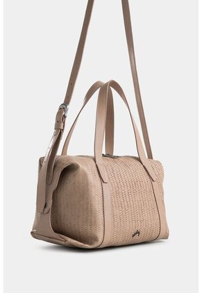 Bowling Mini Zarzamora De Cuero Para Mujer Manija Doble Bowling Mini Zarzamora De Cuero Para Mujer Manija Doble Arena Vélez