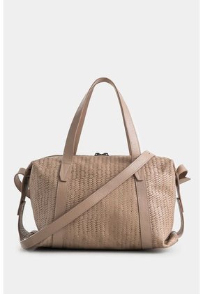 Bowling Mini Zarzamora De Cuero Para Mujer Manija Doble Bowling Mini Zarzamora De Cuero Para Mujer Manija Doble Arena Vélez