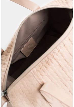 Bowling Mini Zarzamora De Cuero Para Mujer Manija Doble Bowling Mini Zarzamora De Cuero Para Mujer Manija Doble Arena Vélez