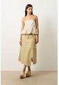 Camisa Strapless En Lino Krill Para Mujer Camisa Strapless En Lino Krill Para Mujer Arena XS VÉLEZ de Vélez
