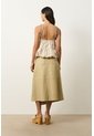 Camisa Strapless En Lino Krill Para Mujer Camisa Strapless En Lino Krill Para Mujer Arena XS VÉLEZ de Vélez