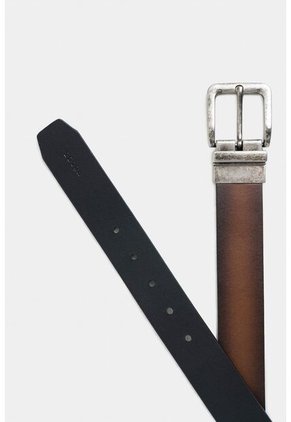 Cinturón Doble Faz Loira De Cuero Para Hombre Acabado Envejecido Cinturón Doble Faz Loira De Cuero Para Hombre Acabado Envejecido Miel 42 Vélez