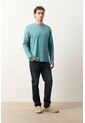 Camiseta Tejida Manga Larga Para Hombre Sabina Camiseta Tejida Manga Larga Para Hombre Sabina Agua Marina L VÉLEZ de Vélez