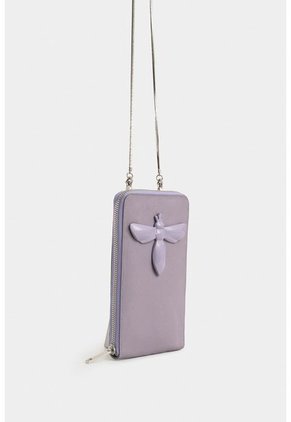Porta Celular Calas De Cuero Para Mujer Marcación Abeja