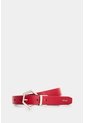 Cinturón Doble Faz En Cuero Para Mujer Aura Cinturón Doble Faz En Cuero Para Mujer Aura Rojo XL VÉLEZ de Vélez
