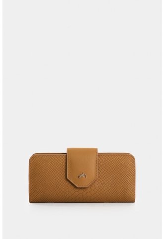 Billetera Porta Chequera De Cuero Grabado Para Mujer Extravaganza Billetera Porta Chequera De Cuero Grabado Para Mujer Extravaganza Miel VÉLEZ Vélez