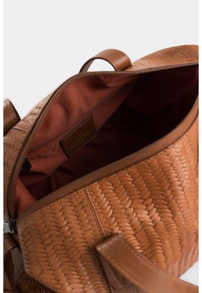 Bowling Mini Zarzamora De Cuero Para Mujer Manija Doble Bowling Mini Zarzamora De Cuero Para Mujer Manija Doble Miel Vélez