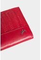 Billetera Golden De Cuero Para Mujer Detalle Grabado Billetera Golden De Cuero Para Mujer Detalle Grabado Rojo Vélez de Vélez