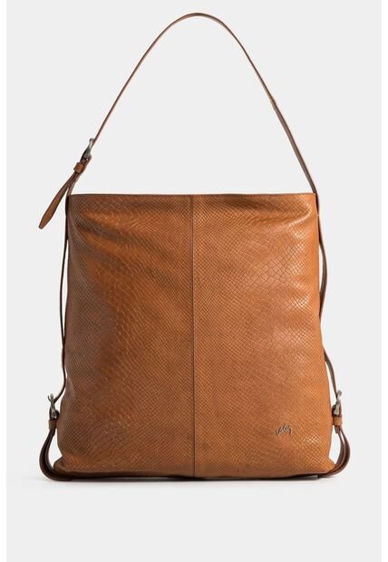 Shopping Calafate 2.0 De Cuero Para Mujer Placa Serpiente Shopping Calafate 2.0 De Cuero Para Mujer Placa Serpiente Miel Vélez