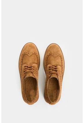 Zapatos De Cordón En Cuero Para Hombre Alessio 2 Zapatos De Cordón En Cuero Para Hombre Alessio 2 Miel 43 VÉLEZ