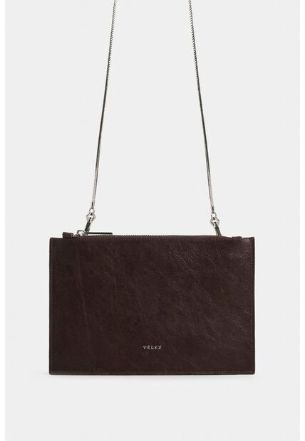 Cosmetiquera Delfos De Cuero Para Mujer Cremallera Metálica Cosmetiquera Delfos De Cuero Para Mujer Cremallera Metálica Cafe Vélez