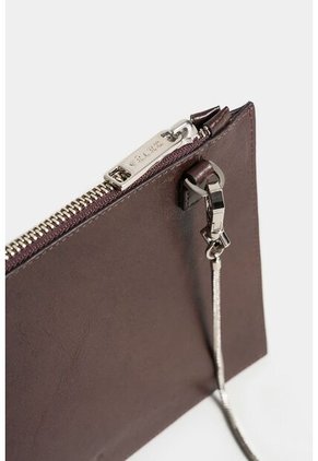 Cosmetiquera Delfos De Cuero Para Mujer Cremallera Metálica Cosmetiquera Delfos De Cuero Para Mujer Cremallera Metálica Cafe Vélez