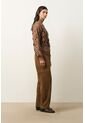 Sweater Oversize Cuello Alto En Algodón Para Mujer Runas Sweater Oversize Cuello Alto En Algodón Para Mujer Runas Tabaco M VÉLEZ de Vélez