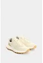 Tenis De Cuero Y Folia Para Mujer Ocaso Tenis De Cuero Y Folia Para Mujer Ocaso Blanco 41 VÉLEZ de Vélez