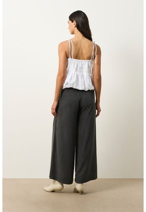 Camisa Strapless En Lino Krill Para Mujer Camisa Strapless En Lino Krill Para Mujer Blanco XL VÉLEZ