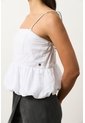 Camisa Strapless En Lino Krill Para Mujer Camisa Strapless En Lino Krill Para Mujer Blanco XL VÉLEZ de Vélez