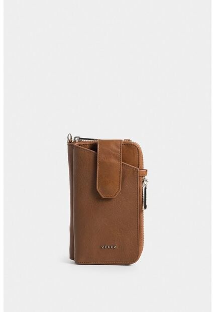 Porta Chequera Ibiza De Cuero Para Mujer Cadena Porta Chequera Ibiza De Cuero Para Mujer Cadena Miel Vélez