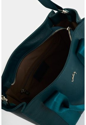 Manos Libres De Cuero Para Mujer Nara Manos Libres De Cuero Para Mujer Nara Agua Marina VÉLEZ