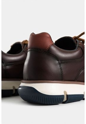 Zapatos Cordón Winter De Cuero Para Hombre Suela En Contraste De Color Zapatos Cordón Winter De Cuero Para Hombre Suela En Contraste De Color Cafe 43 Vélez