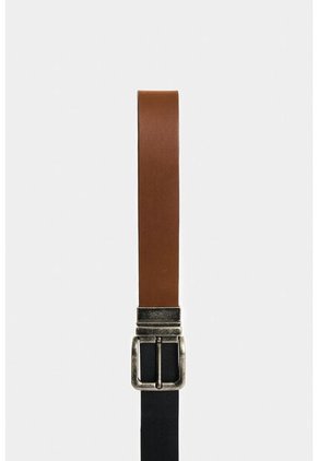 Cinturón Doble Faz De Cuero Para Hombre Efos Cinturón Doble Faz De Cuero Para Hombre Efos Miel 36 VÉLEZ