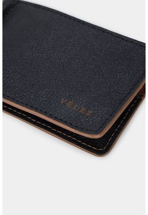 Porta Billetes Aquila De Cuero Para Hombre Diseño Compacto Porta Billetes Aquila De Cuero Para Hombre Diseño Compacto Negro Vélez