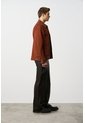 Chaqueta Aron En Gamuza Para Hombre Detalle Cuero Chaqueta Aron En Gamuza Para Hombre Detalle Cuero Naranja S VÉLEZ de Vélez