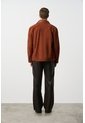 Chaqueta Aron En Gamuza Para Hombre Detalle Cuero Chaqueta Aron En Gamuza Para Hombre Detalle Cuero Naranja S VÉLEZ de Vélez