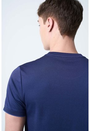Camiseta Micropima Arizona Para Hombre Semi Ajustada Camiseta Micropima Arizona Para Hombre Semi Ajustada Azul Oscuro M VÉLEZ