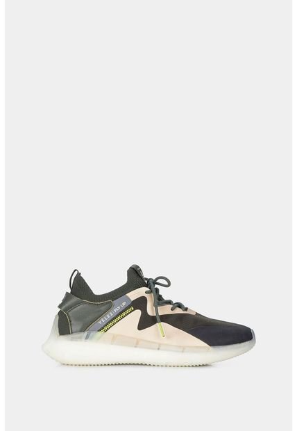 Tenis Deportivos VZ Fly Up Para Mujer Contrastes De Color Negro