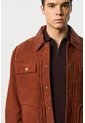 Chaqueta Aron En Gamuza Para Hombre Detalle Cuero Chaqueta Aron En Gamuza Para Hombre Detalle Cuero Naranja S VÉLEZ de Vélez