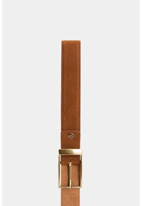 Cinturón Unifaz De Cuero Gamuzado Para Hombre Breeze Cinturón Unifaz De Cuero Gamuzado Para Hombre Breeze Miel 30 VÉLEZ