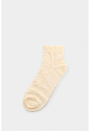 Calcetines Tobilleros Tejidos Para Mujer Efos Calcetines Tobilleros Tejidos Para Mujer Efos Crema XS VÉLEZ