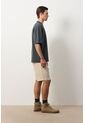 Camiseta Relaxed Fit Para Hombre Camiseta Relaxed Fit Para Hombre Gris Pistola XS VÉLEZ de Vélez