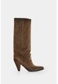 Bota Texana En Cuero Gamuzado Para Mujer Sierra Bota Texana En Cuero Gamuzado Para Mujer Sierra Tabaco 34 VÉLEZ de Vélez