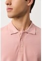 Polo Para Hombre Semi Fit Detalle Jacquard Polo Para Hombre Semi Fit Detalle Jacquard Coral XL VÉLEZ de Vélez