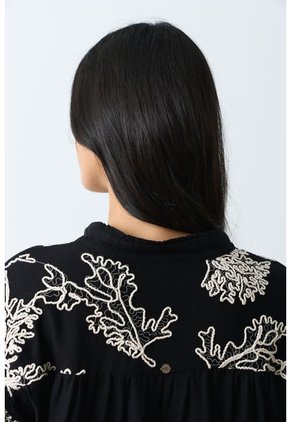 Camisa Manga Larga Para Mujer Bruma Camisa Manga Larga Para Mujer Bruma Negro S VÉLEZ