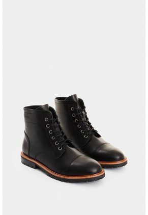Botas De Cuero Para Hombre Ray Botas De Cuero Para Hombre Ray Negro 39 VÉLEZ