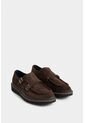 Mocasines Loira 2 De Cuero Gamuzado Para Hombre Silueta Monkstrap Mocasines Loira 2 De Cuero Gamuzado Para Hombre Silueta Monkstrap Cafe 44 VÉLEZ de Vélez