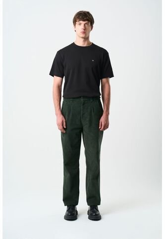 Pantalón Semi Holgado Para Hombre Ivy Pantalón Semi Holgado Para Hombre Ivy Verde Oliva 38 VÉLEZ Vélez