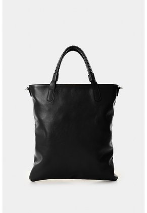Shopping De Cuero Para Mujer Nómada Shopping De Cuero Para Mujer Nómada Negro VÉLEZ