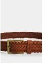 Cinturón Unifaz Trenzado De Cuero Para Hombre Atlas Cinturón Unifaz Trenzado De Cuero Para Hombre Atlas Terracota 42 VÉLEZ de Vélez