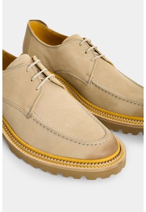 Zapatos De Atadura Nazca En Cuero Para Hombre Zapatos De Atadura Nazca En Cuero Para Hombre Arena 43 VÉLEZ