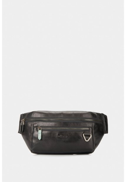 Riñonera Tivoli De Cuero Para Hombre Reata En Nylon Negro Riñonera Tivoli De Cuero Para Hombre Reata En Nylon Negro VÉLEZ