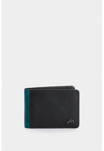 Billetera De Cuero Para Hombre Oroa Billetera De Cuero Para Hombre Oroa Negro VÉLEZ Vélez