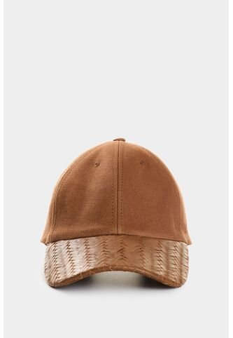 Gorra 6 Paneles En Dril Y Cuero Para Hombre Circe Gorra 6 Paneles En Dril Y Cuero Para Hombre Circe Miel S VÉLEZ Vélez