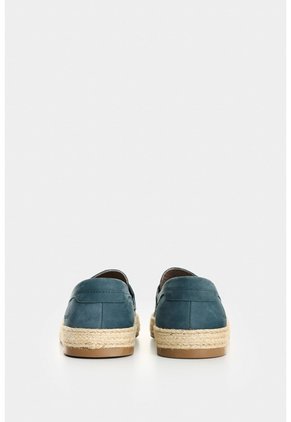 Mocasines De Cuero Gamuzado Para Hombre Ocean Mocasines De Cuero Gamuzado Para Hombre Ocean Azul Claro 46 VÉLEZ