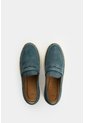 Mocasines De Cuero Gamuzado Para Hombre Ocean Mocasines De Cuero Gamuzado Para Hombre Ocean Azul Claro 46 VÉLEZ de Vélez